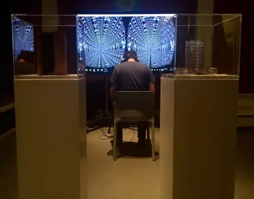 Installation view of Sequence at the Victoria and Albert Museum during London Design Festival.